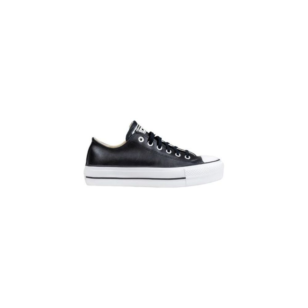 Converse Black Leather Low Top Women's Sneakers